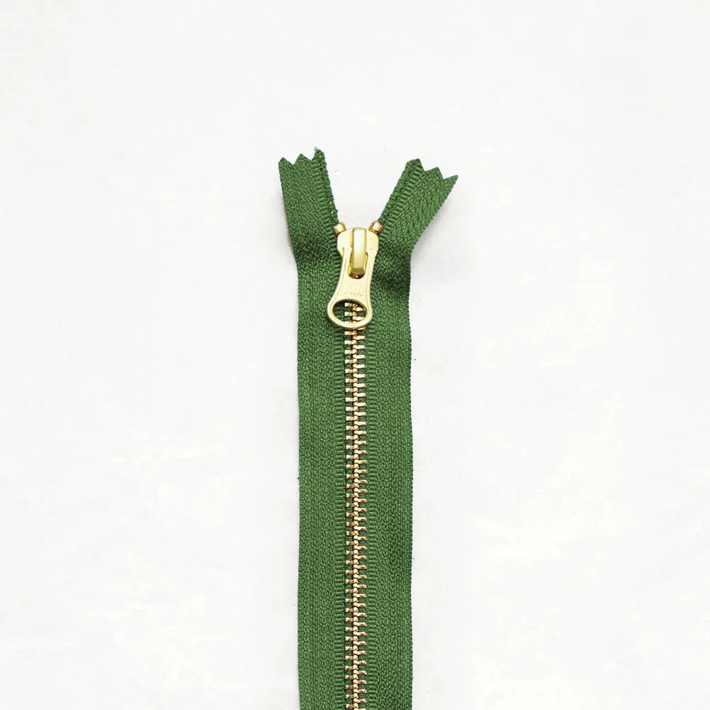 14" Brass Zipper