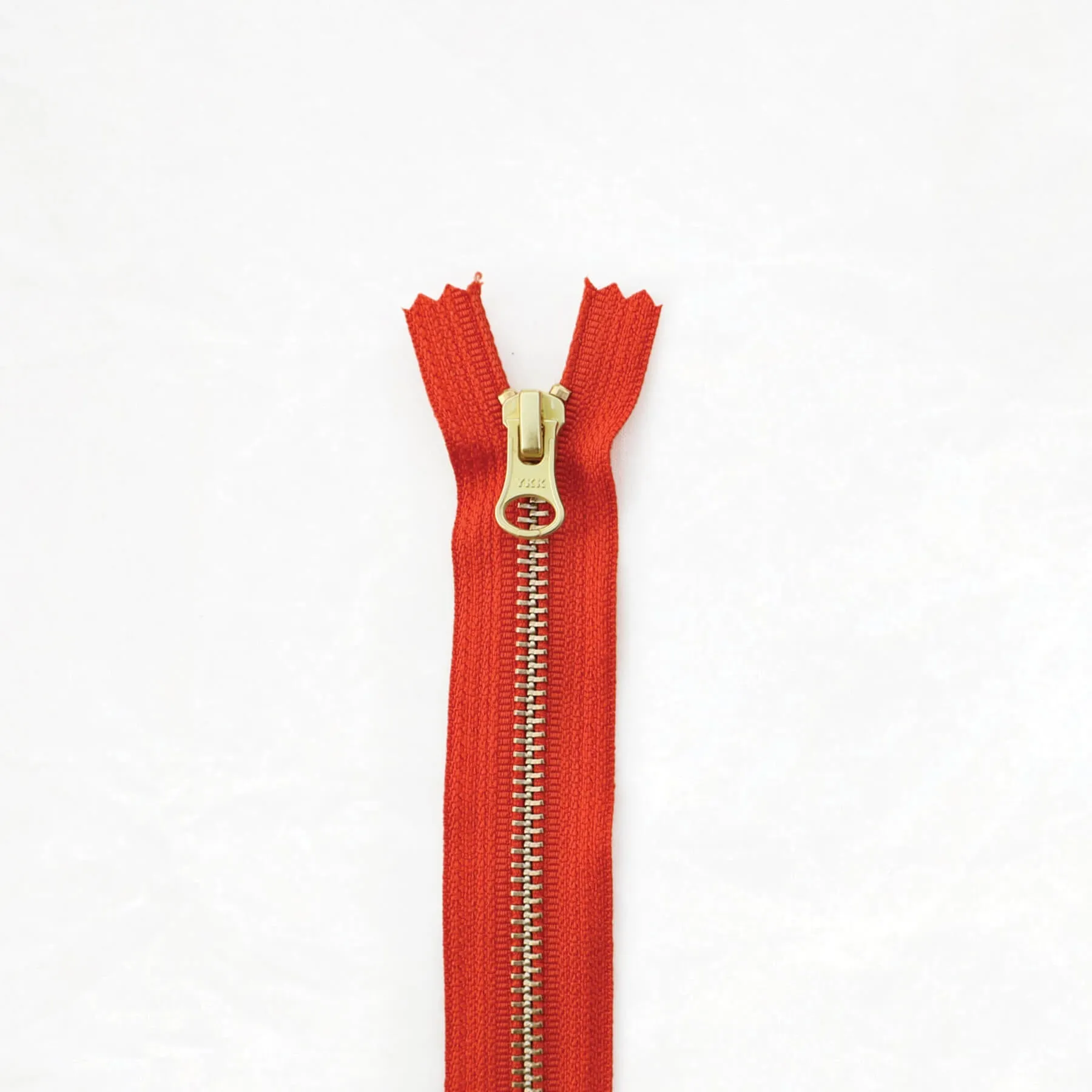 14" Brass Zipper