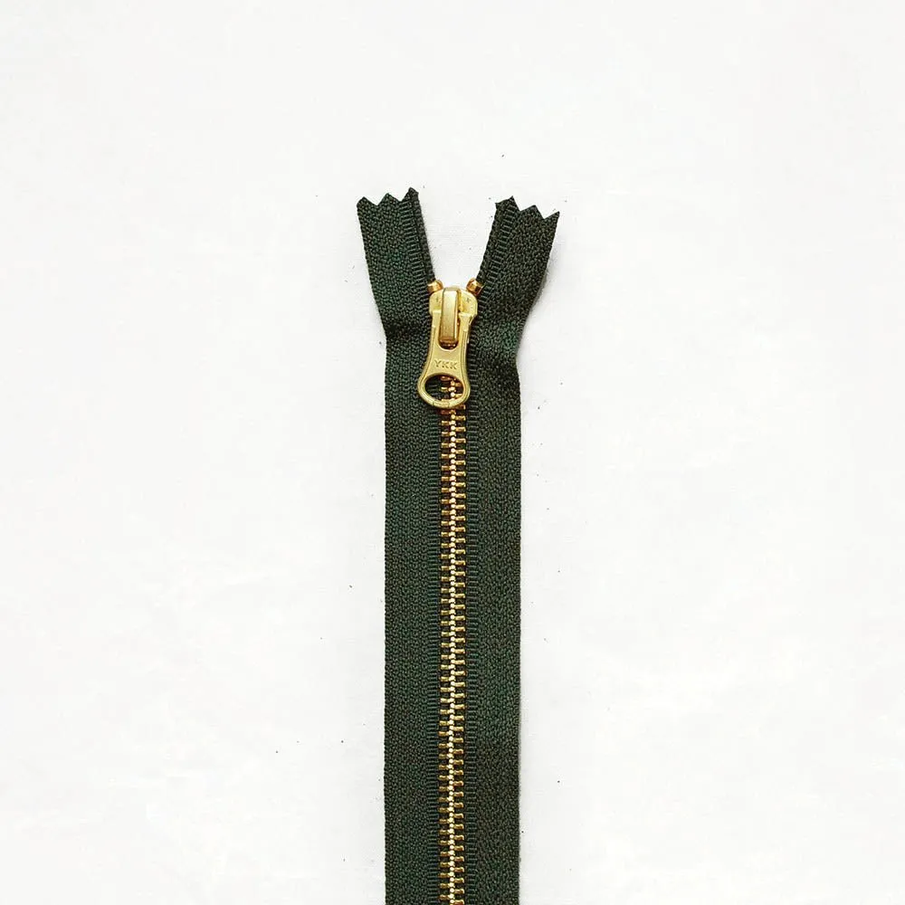 14" Brass Zipper