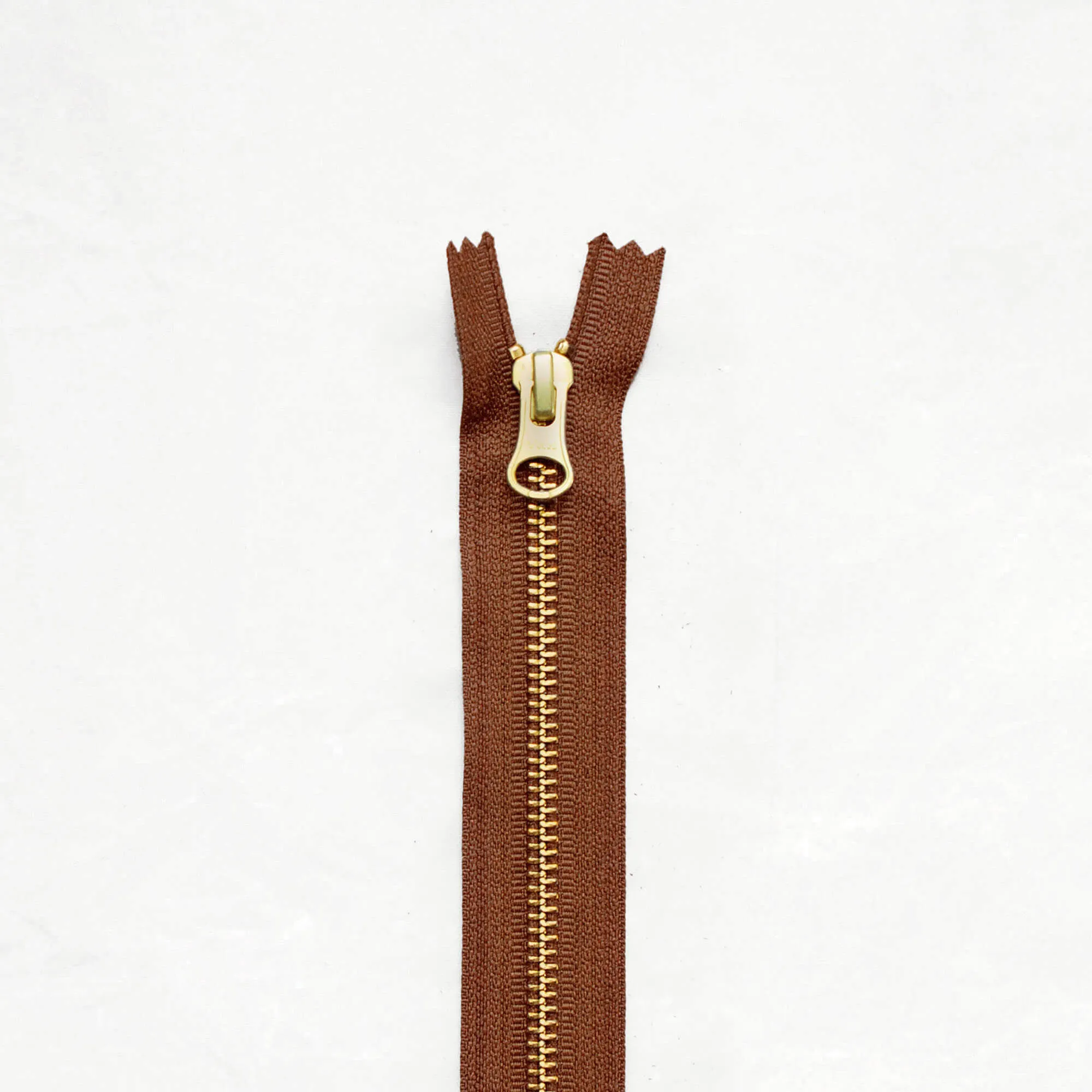 14" Brass Zipper