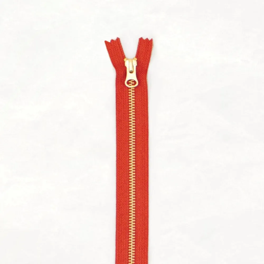 14" Brass Zipper