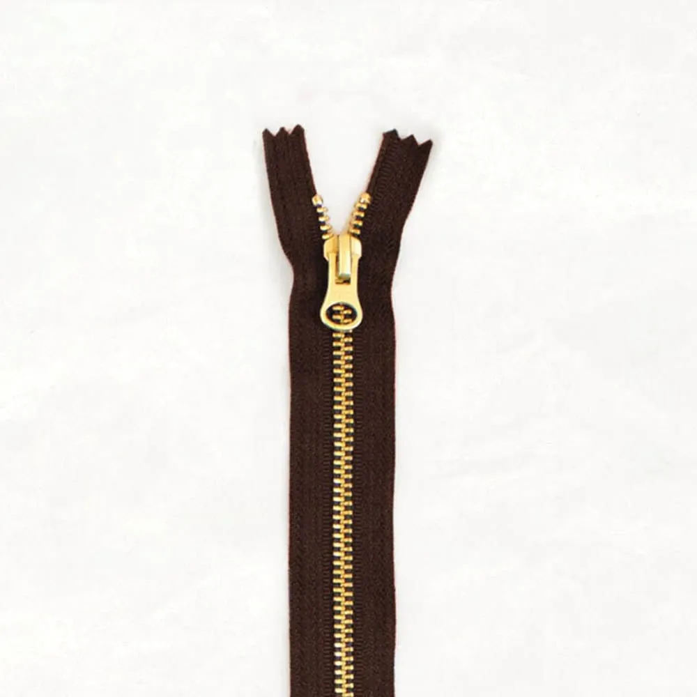 14" Brass Zipper