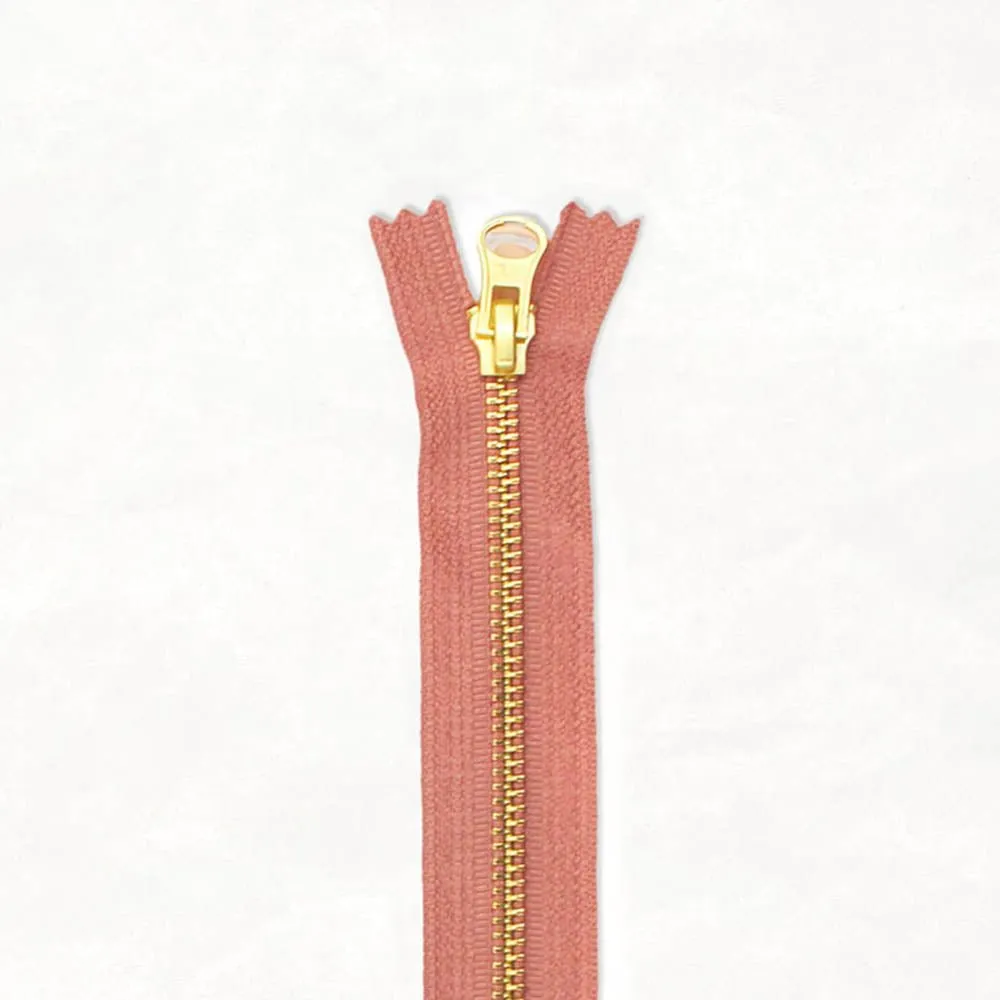 14" Brass Zipper