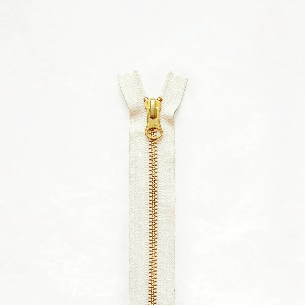 14" Brass Zipper