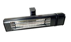 1500 Watt Infrared heater with full up and down and side to side adjustability. Remote controlled Wall Mount Heater Indoor/Outdoor, Commercial/Residential