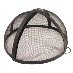 40 in. Fire Pit Folding Spark Screen