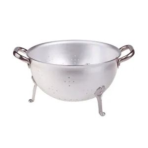 Agnelli USA High-Quality Stainless Steel ALMA11528 Colander for Kitchen Use