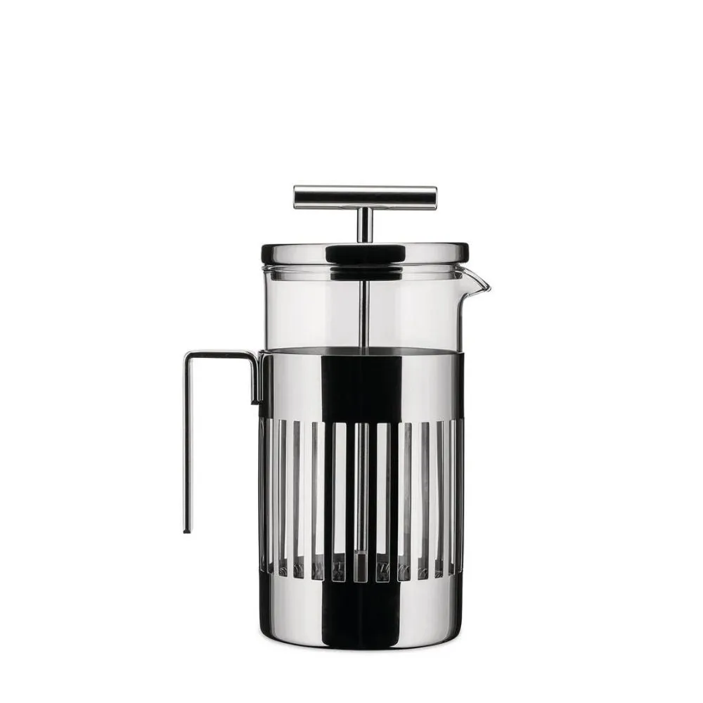 Alessi 9094 press filter coffee maker or infuser in steel