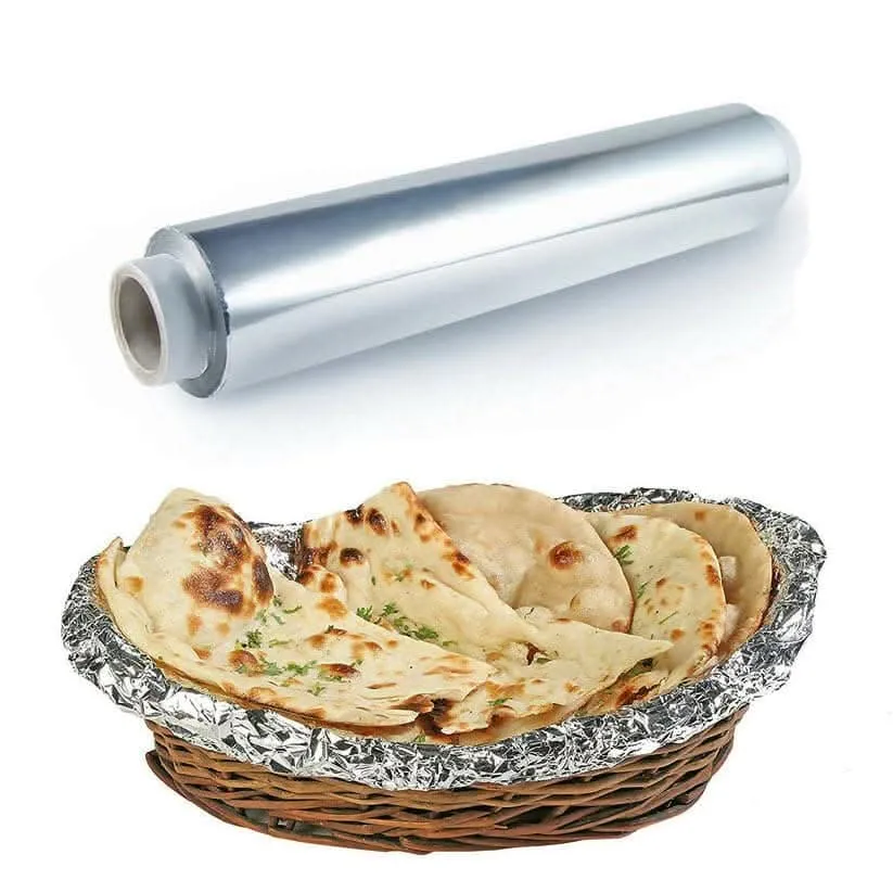 Aluminum Silver Foil Roll Paper for Kitchen Perfect for Cooking, Baking and Packing Food (NO:75)