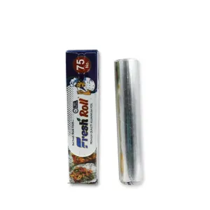 Aluminum Silver Foil Roll Paper for Kitchen Perfect for Cooking, Baking and Packing Food (NO:75)