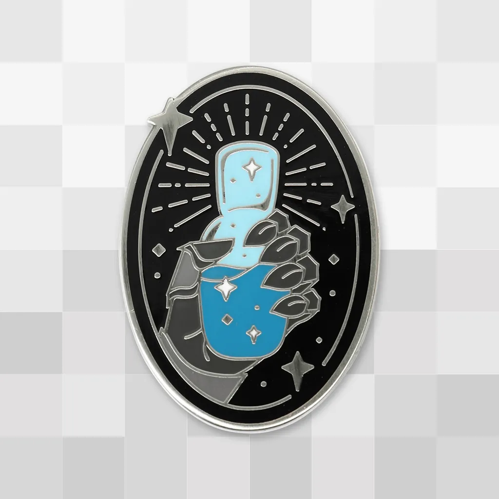 Ashen Estus Flask Pin