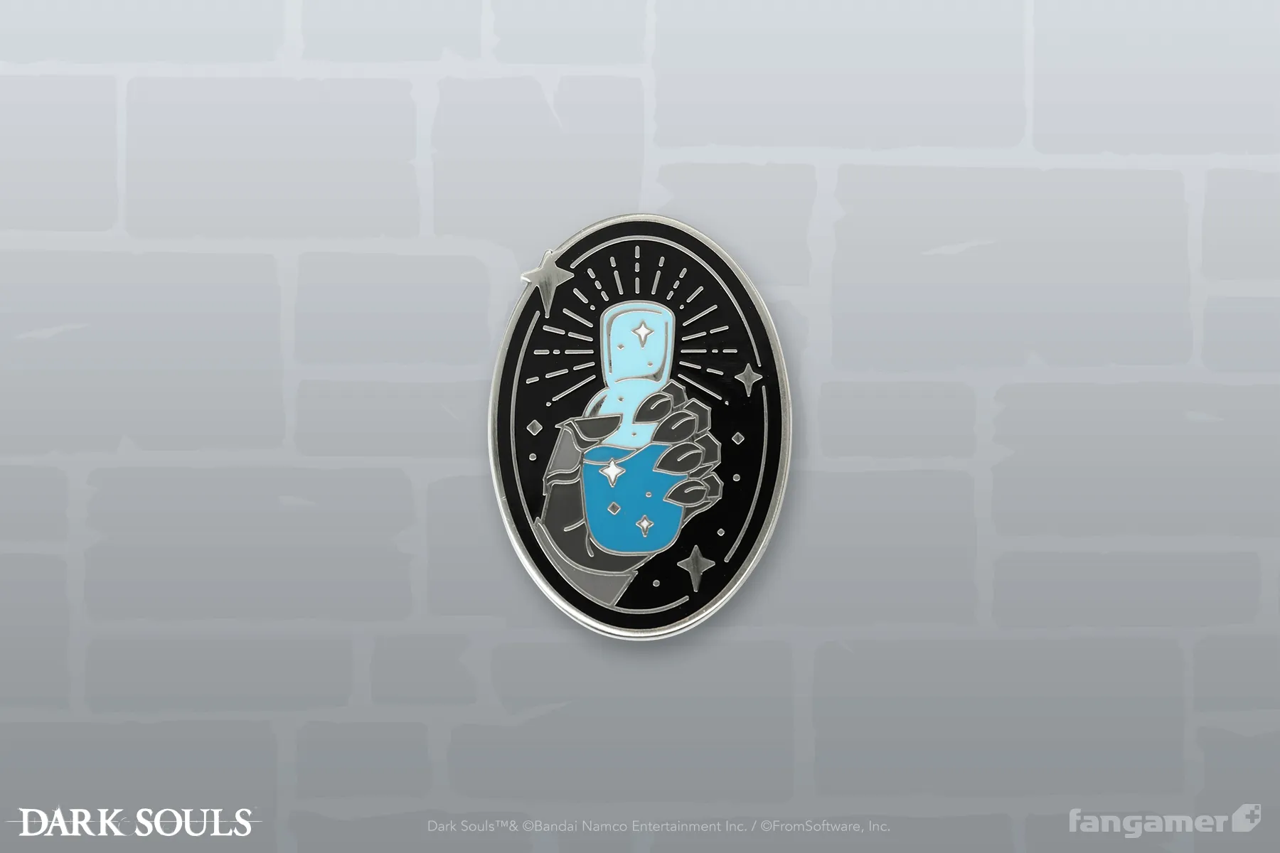 Ashen Estus Flask Pin