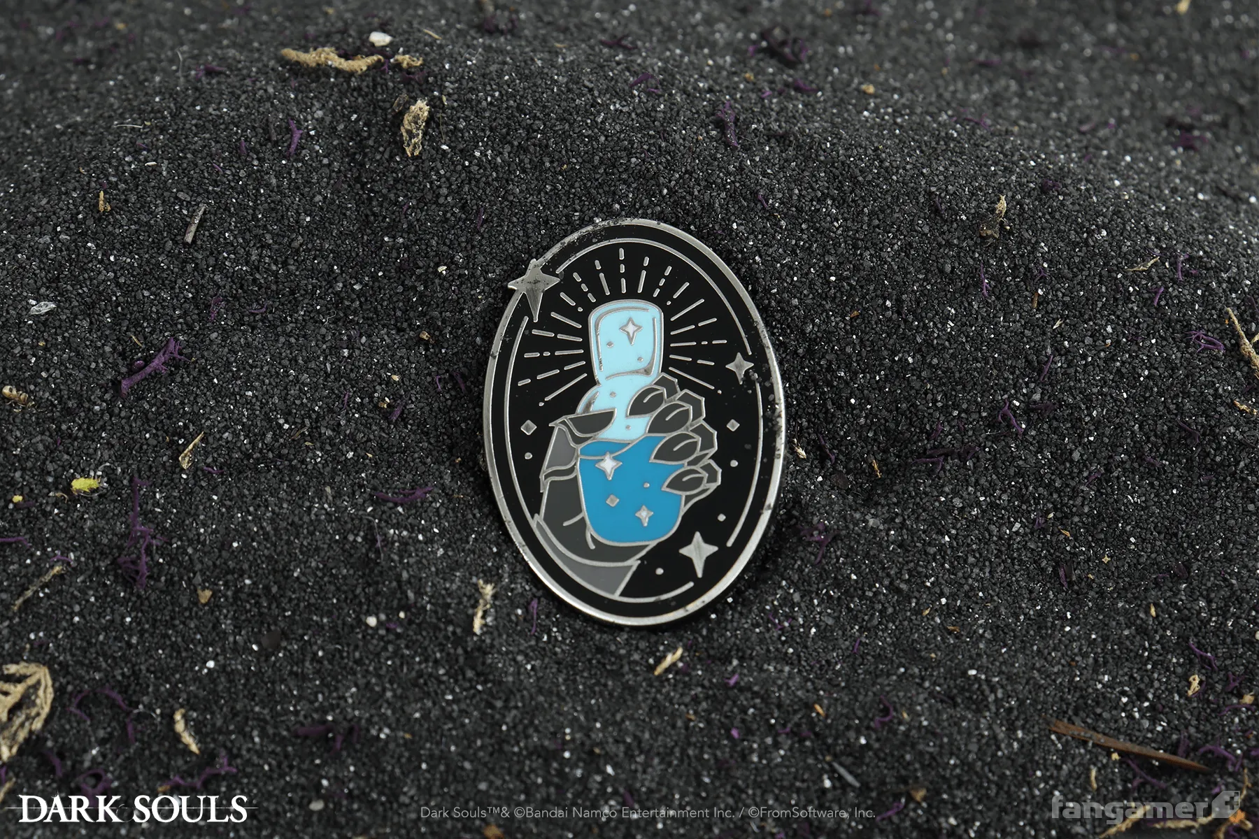 Ashen Estus Flask Pin