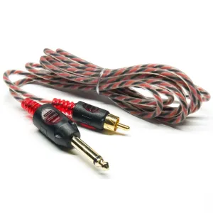 Bishop Premium Lightweight RCA Cord - 7ft. - Red