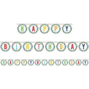 Bright Birthday Banner