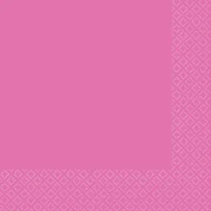 Bright Pink Dinner Napkins 2-Ply FSC 40pk