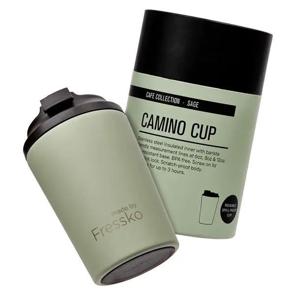 Camino Reusable Coffee Cup 12oz - Sage