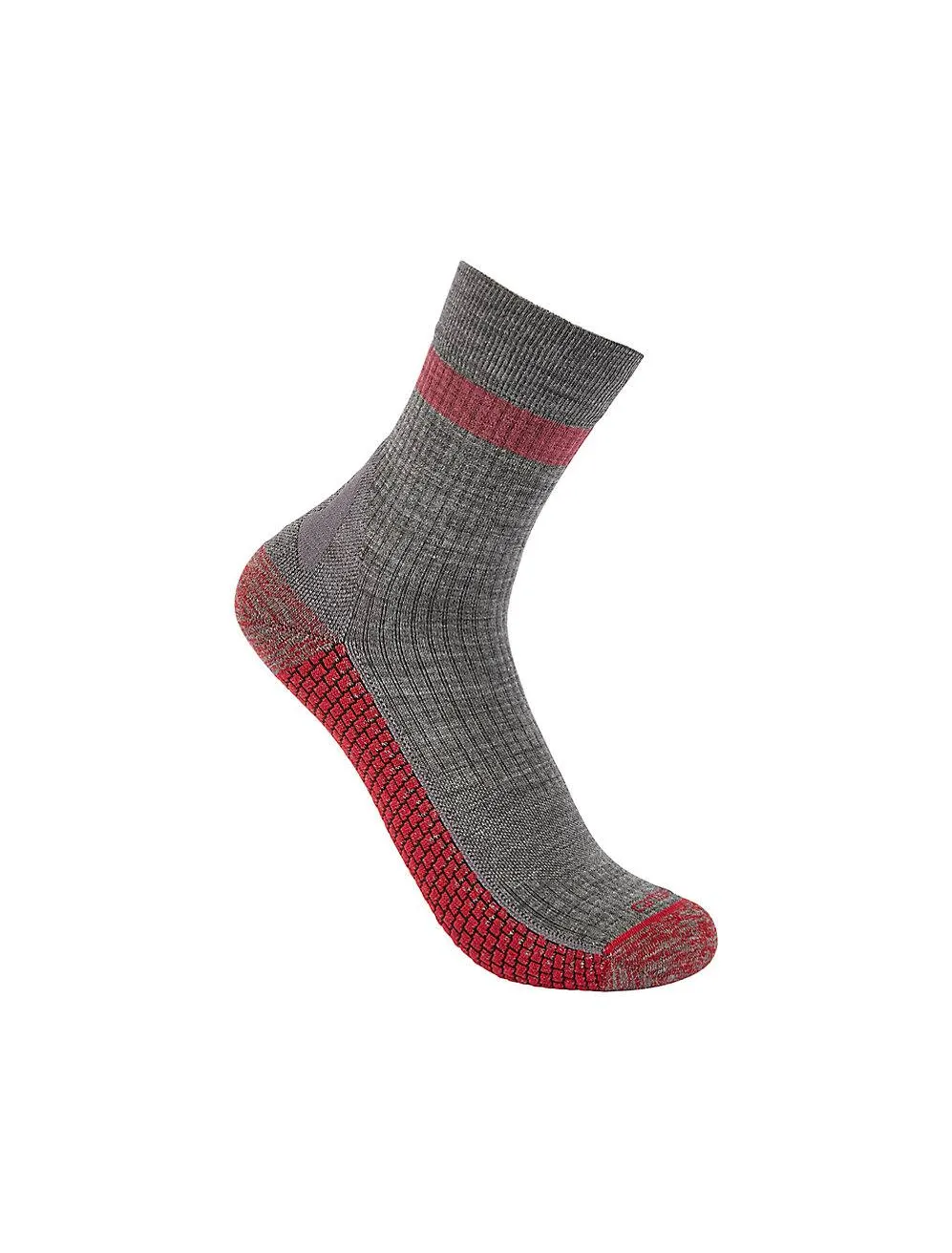 Carhartt Force® Grid Lightweight Merino Wool Blend Short Crew Sock Women's