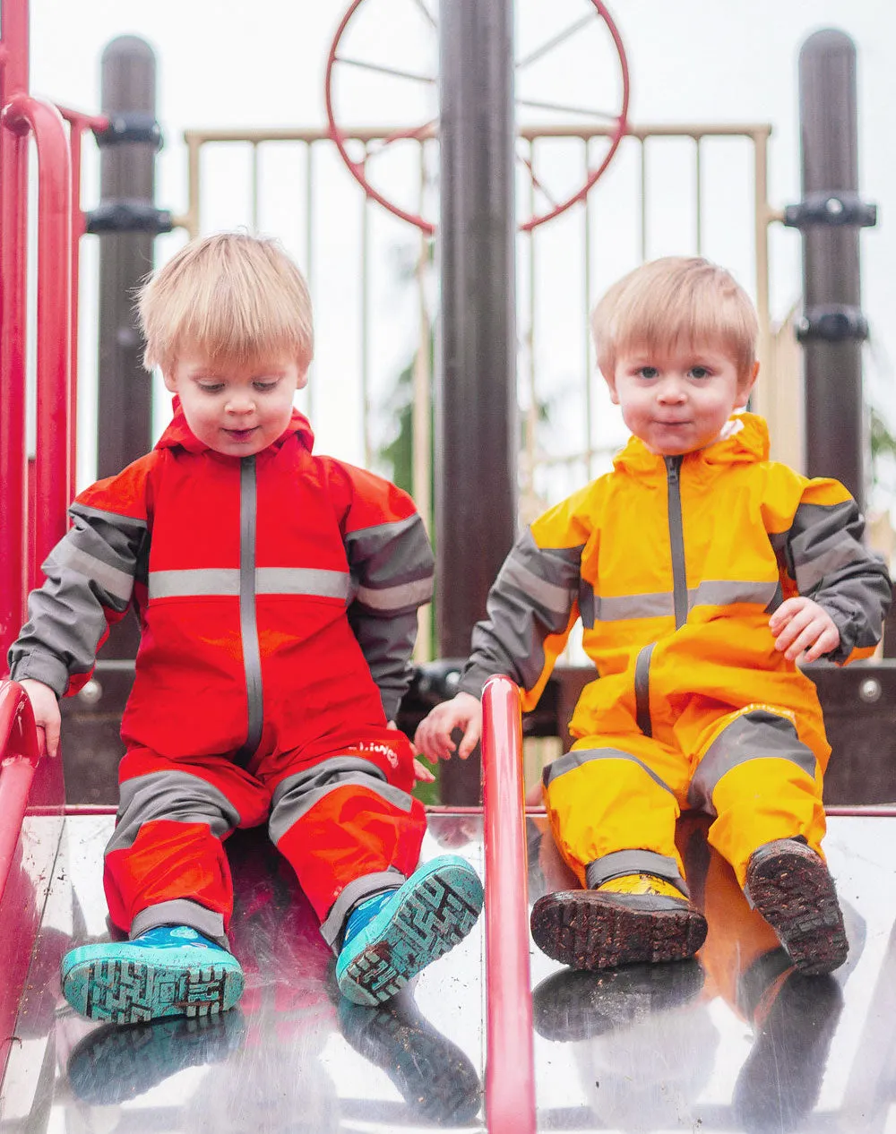 CHILDREN’S TRAIL ONE PIECE RAIN SUIT, YELLOW