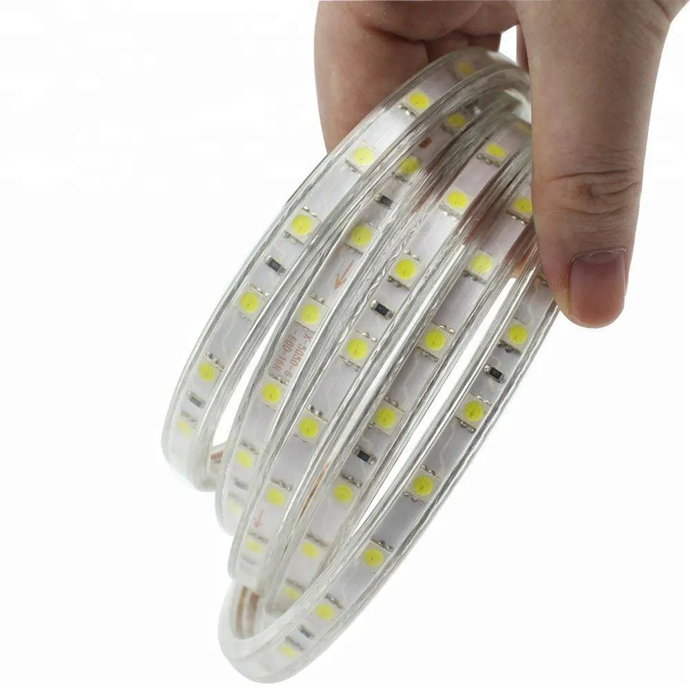 Cool White LED Strip Light 220V 240V 2835 IP65 Waterproof 120LED/m Full Kit