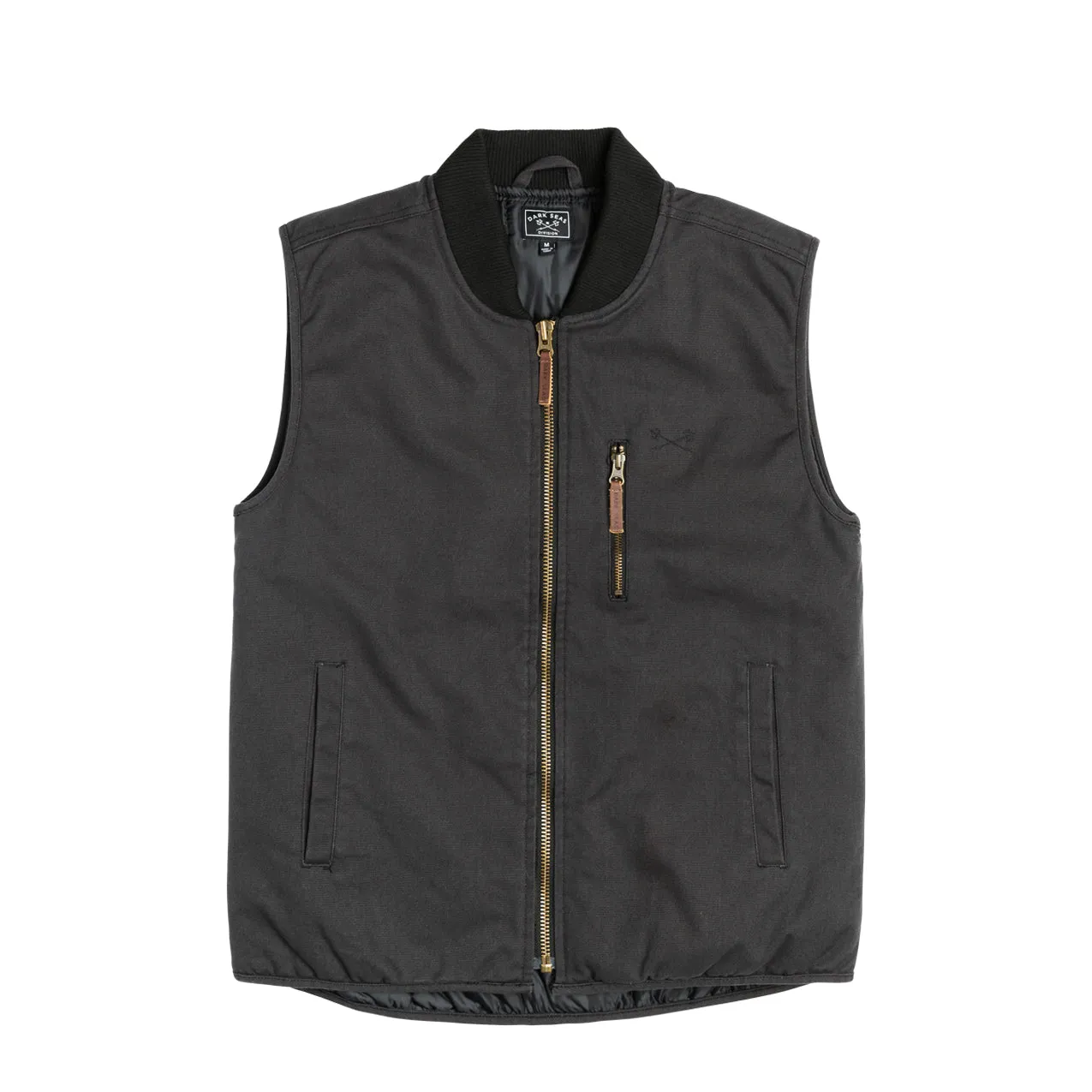 Dark Seas Men's Seamus Vest Black Jackets