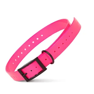 Dogline Biothane Waterproof Pink Dog Collar