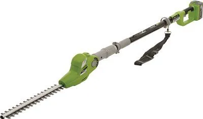 Earthwise Cordless 24 Volt Lithium Ion Pole Hedge Trimmer