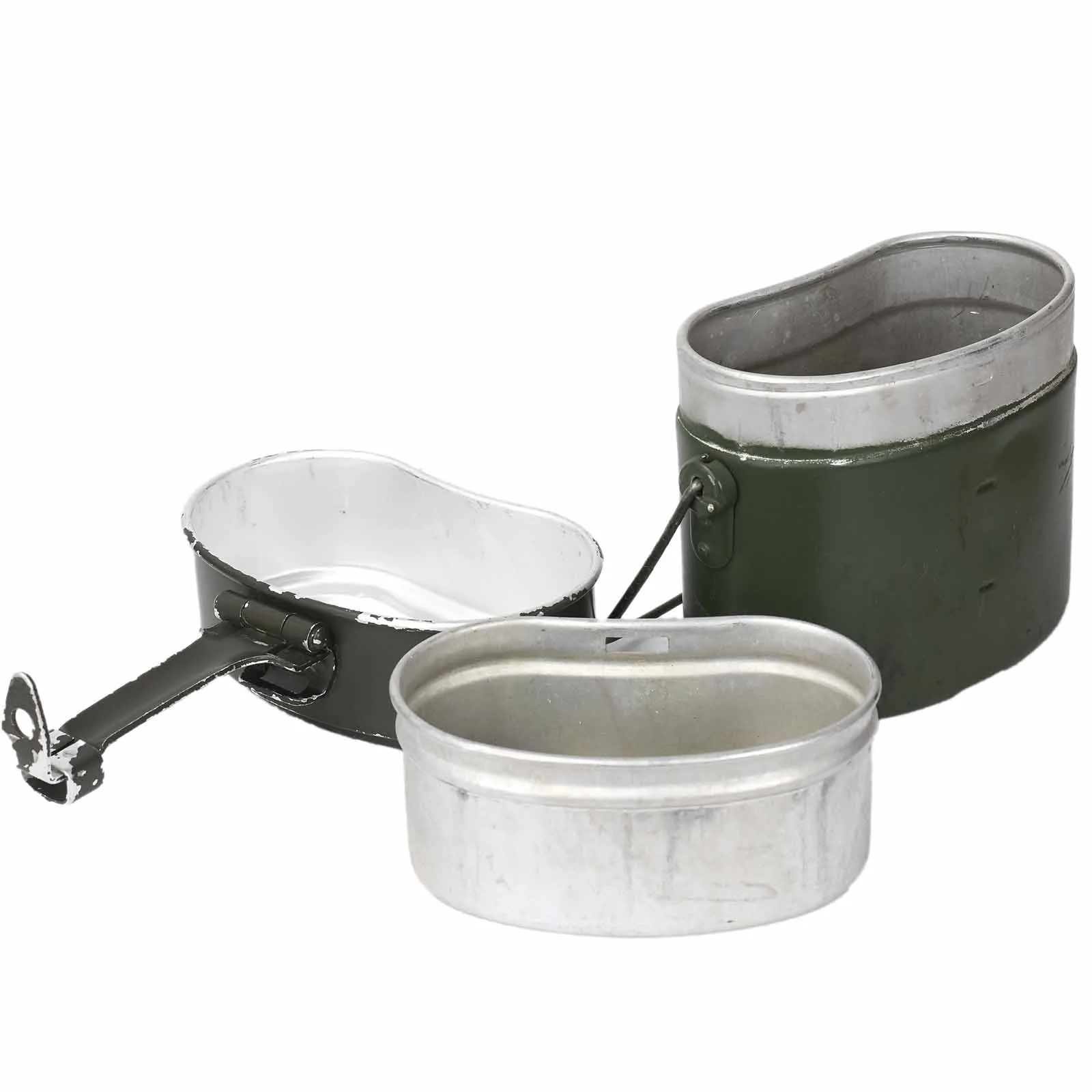 German Army 3 Piece Aluminium Mess Kit