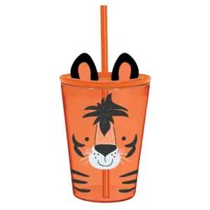 Get Wild Jungle Tumbler & Straw 354ml Each