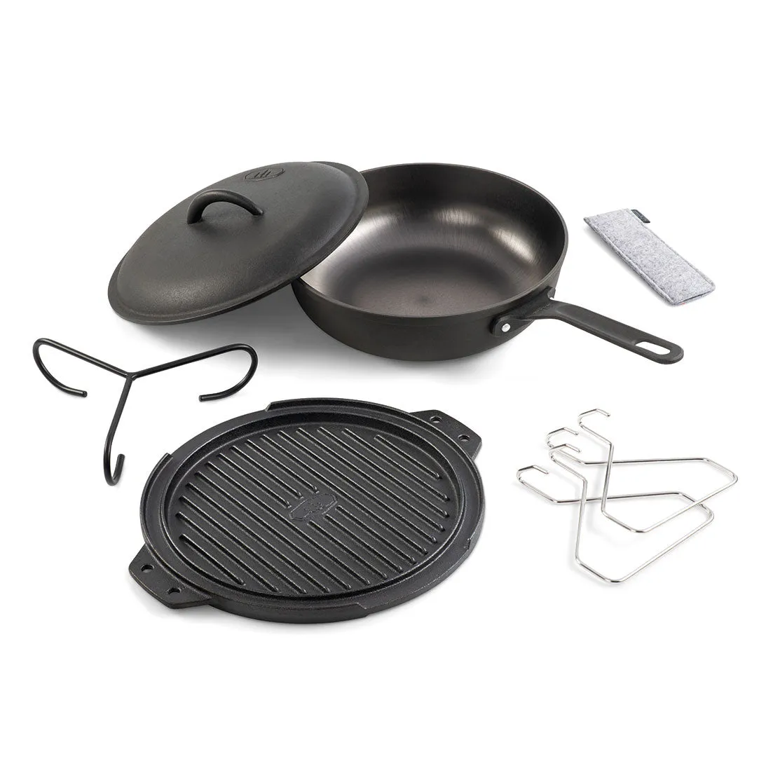 Guidecast 10" Cast Iron Cookset