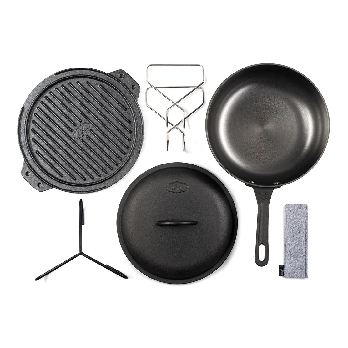 Guidecast 10" Cast Iron Cookset