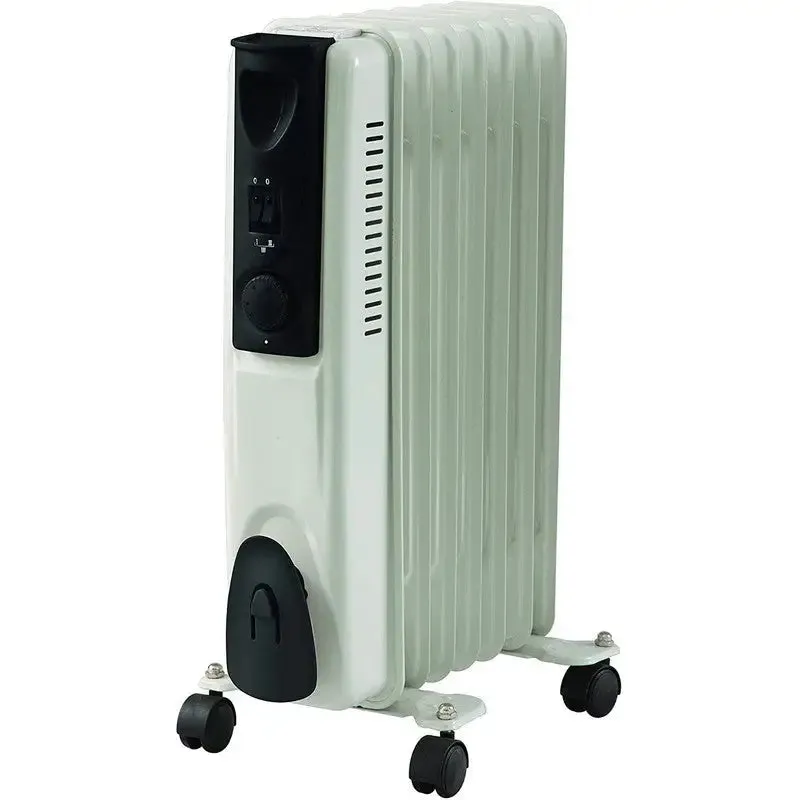 Kingavon 1.5Kw Oil Filled Radiator - 7 Fin White