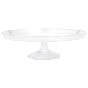 Medium Premium Clear Dessert Stand Each