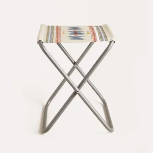 Metal folding stool