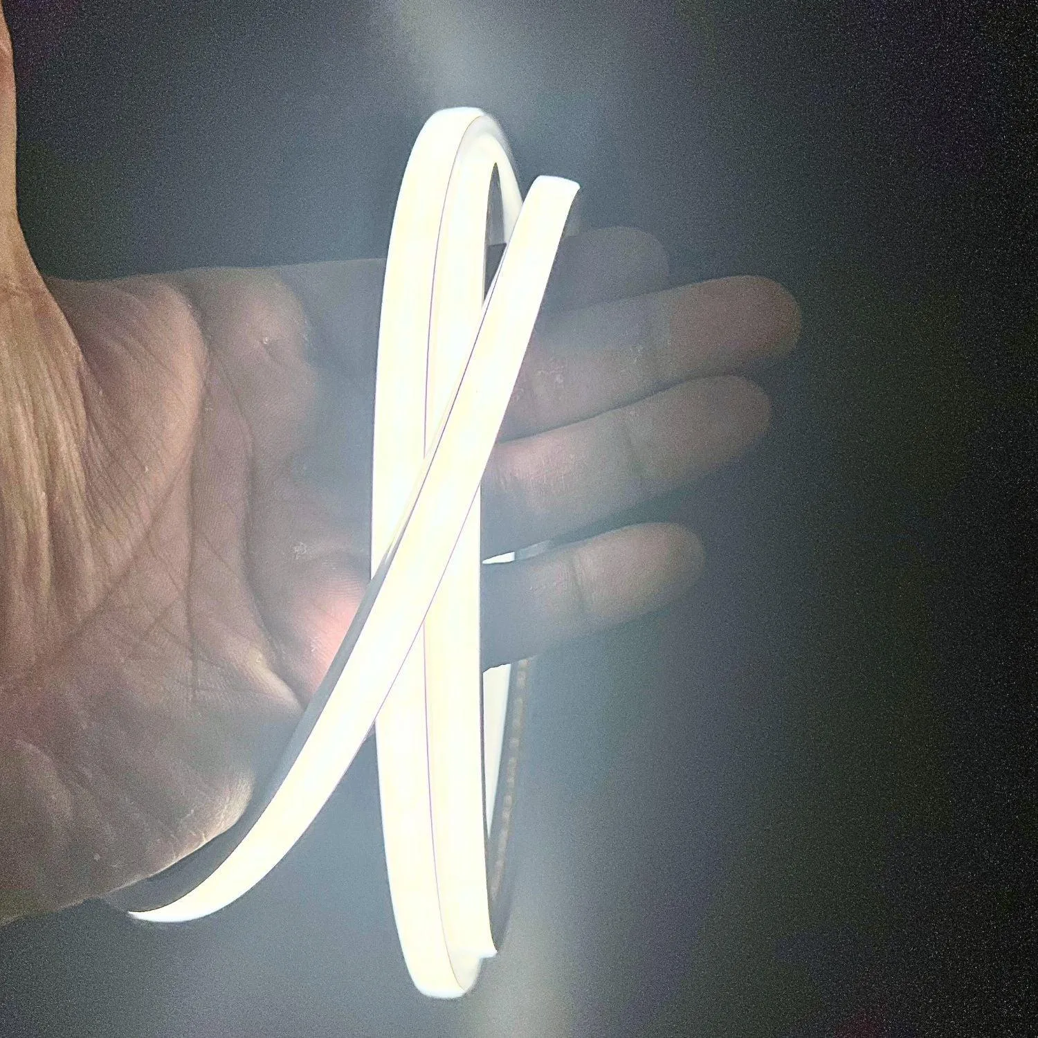 Natural White Neon Flex 4000K 24V Top Bending 10x6mm IP65 Waterproof 280LEDs/m