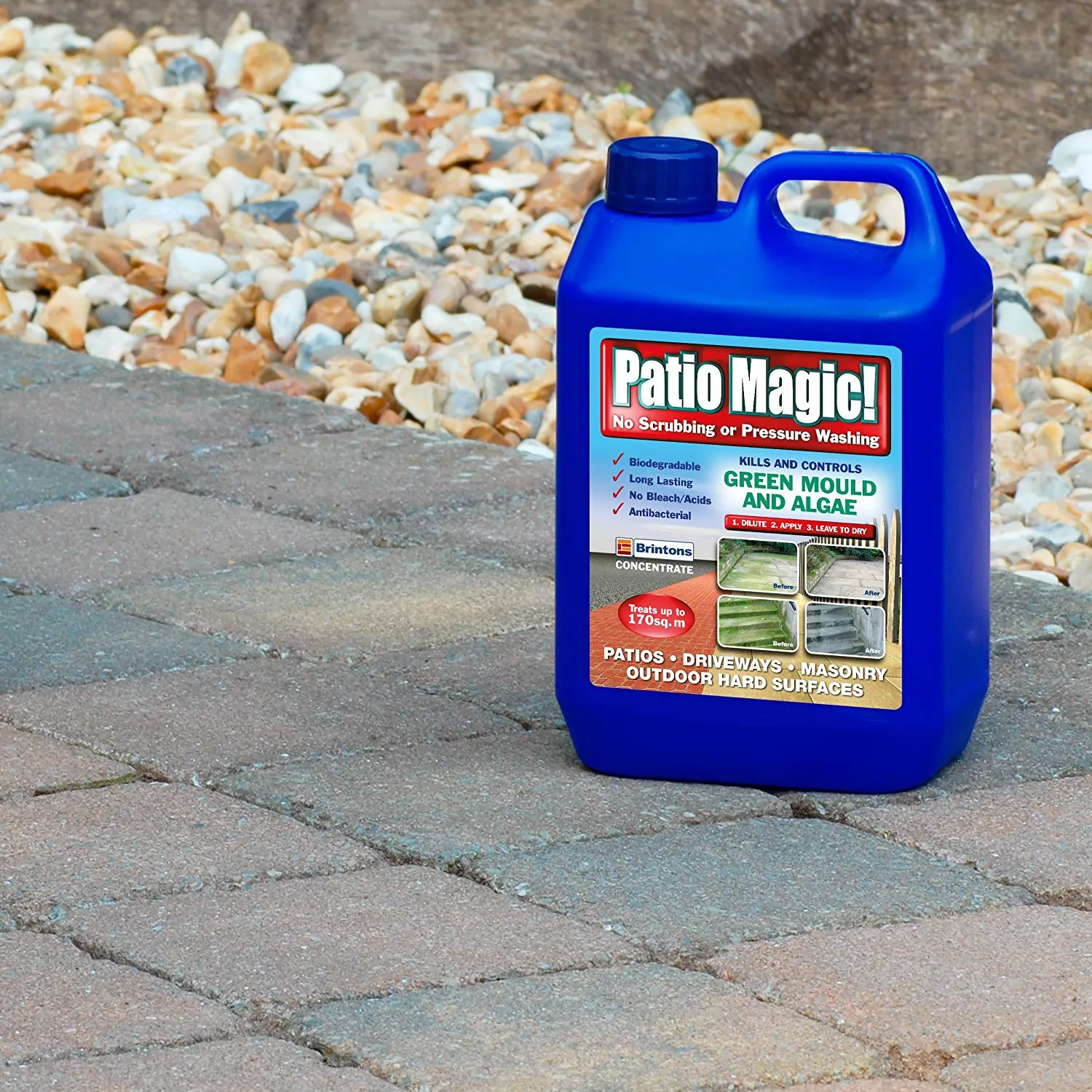 Patio Magic Concentrate For Patios, Paths & Driveways 5L