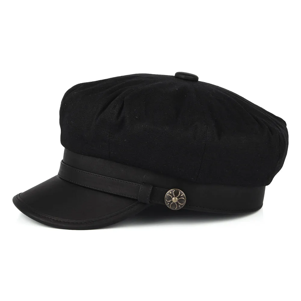 Rebel Motorcycle Cap Black Wholesale Pack