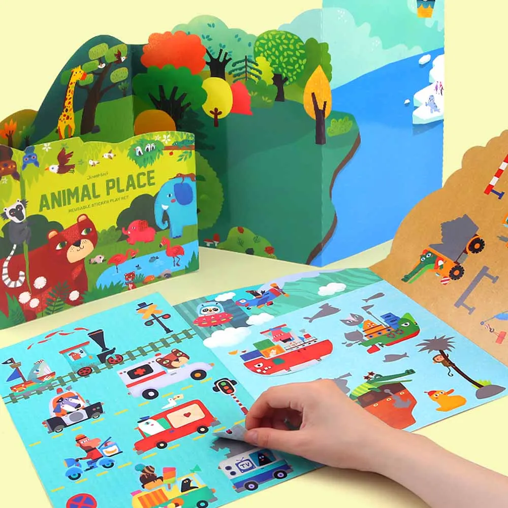 Reusable Sticker Play Set: On The Go