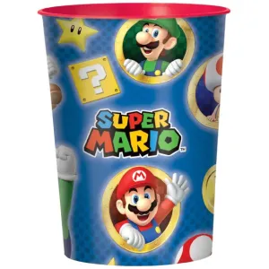 Super Mario Brothers Favor Plastic Cup 473ml Each