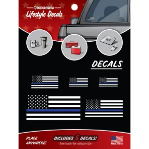 USA Decal - Patriotic | Thin Blue Line Flags Decal