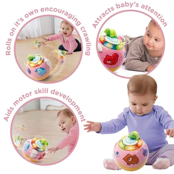 VTech Crawl & Learn Bright Lights Ball Pink